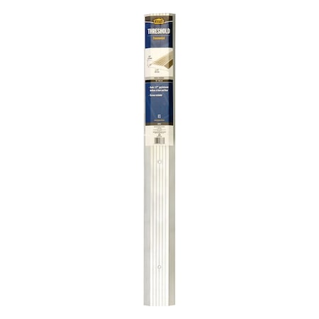 Tower Sealants M-D Building Products 0.5 in. H X 3.88 in. W X 36 in. L Aluminum/Vinyl Commercial Threshold Silver 08763